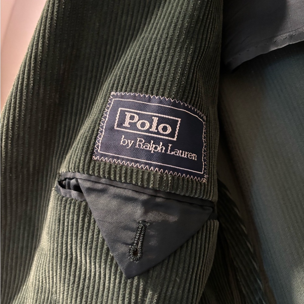 Ralph Lauren Forest Green Corduroy Jacket - Picture 5 of 9
